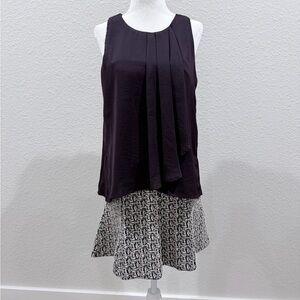 Sleeveless Plum Front Women's blouse